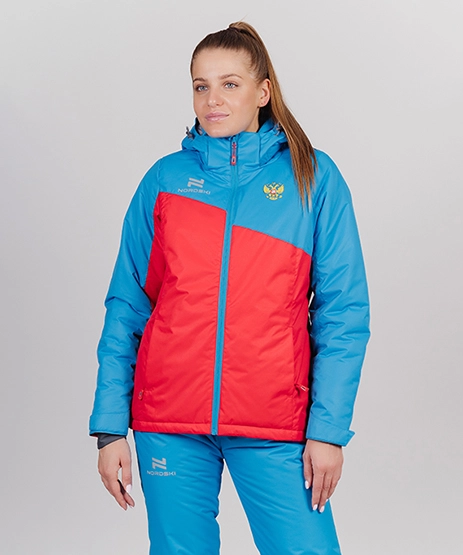 Утепленная куртка Nordski Active Aqumarine/Cream W