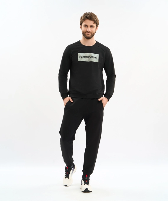 Свитшот Nordski Simple Logo Black