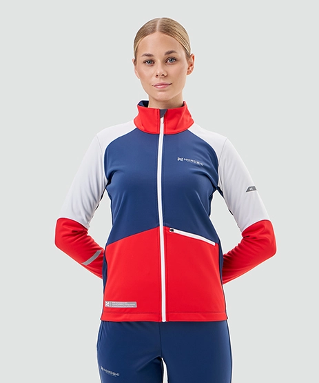 Тренировочная куртка Nordski Pro 2.0 Breeze/White/Black W
