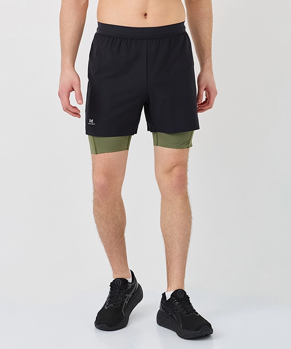 Шорты с лосинами Nordski Stayer Black