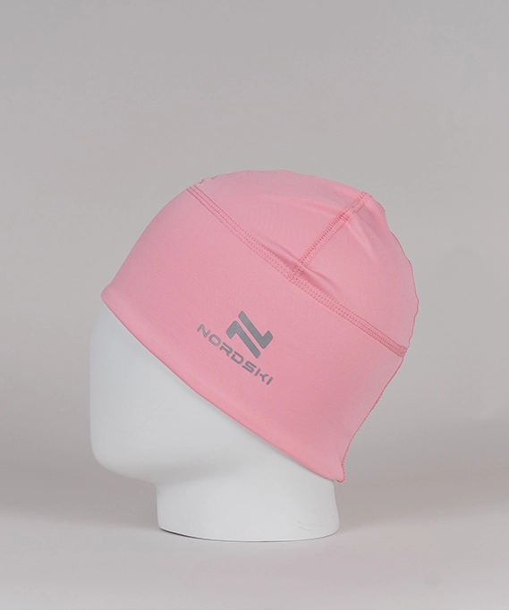 Тренировочная шапка Nordski Jr.Warm Candy Pink