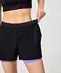 Шорты с лосинами Nordski Stayer Black/Lavender W