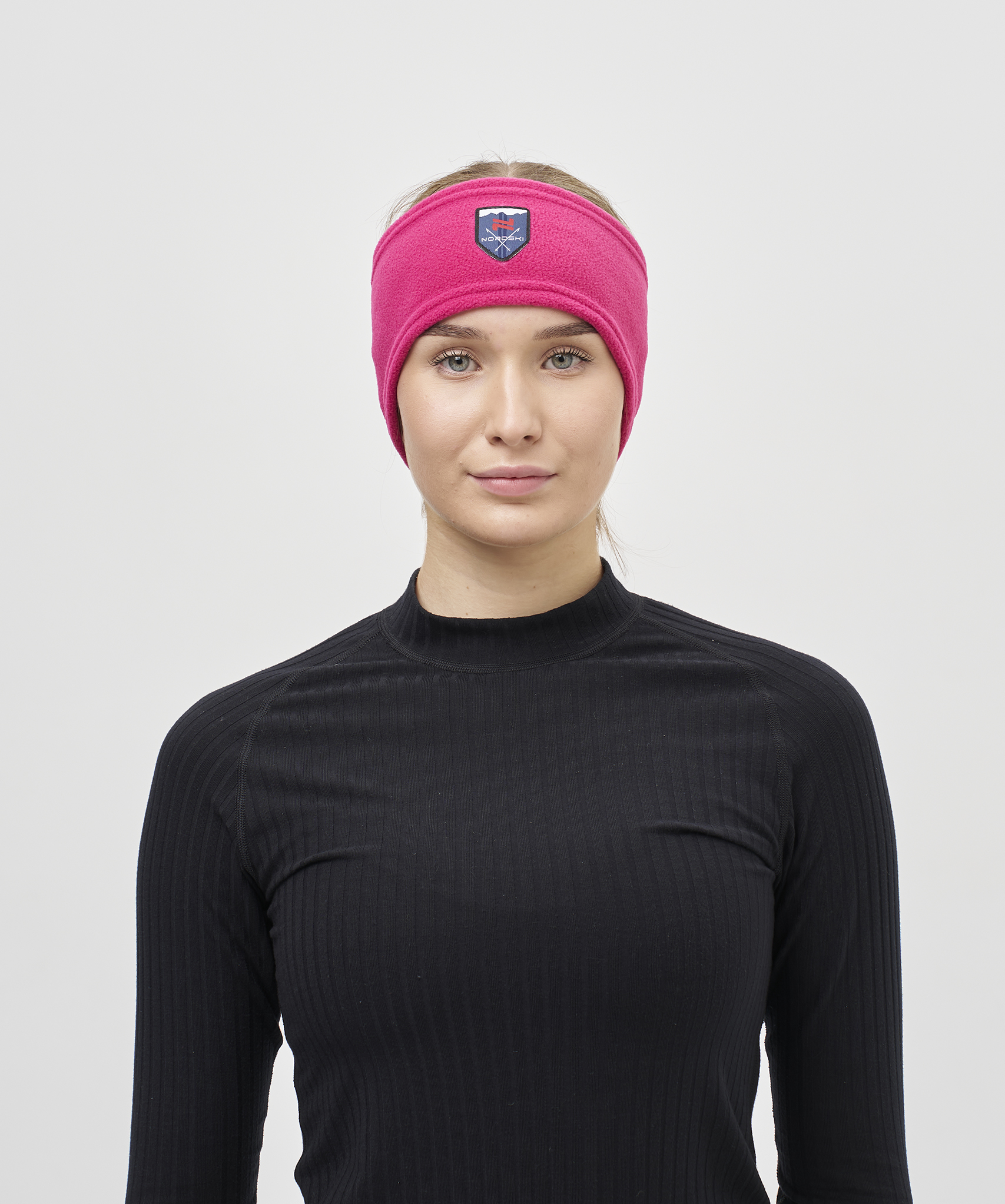 Повязка Nordski Fleece Warm Berry