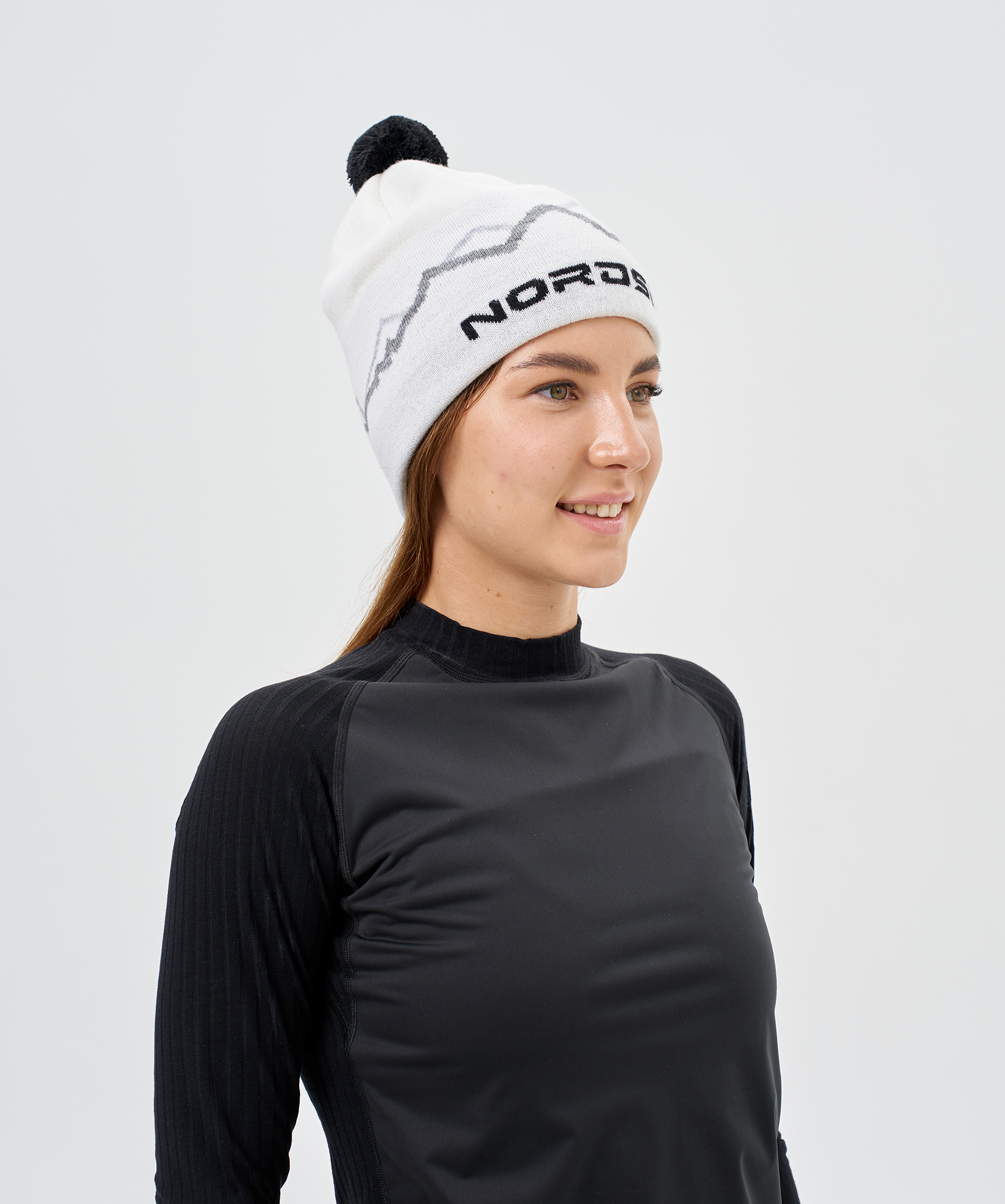 Шапка Nordski Track White