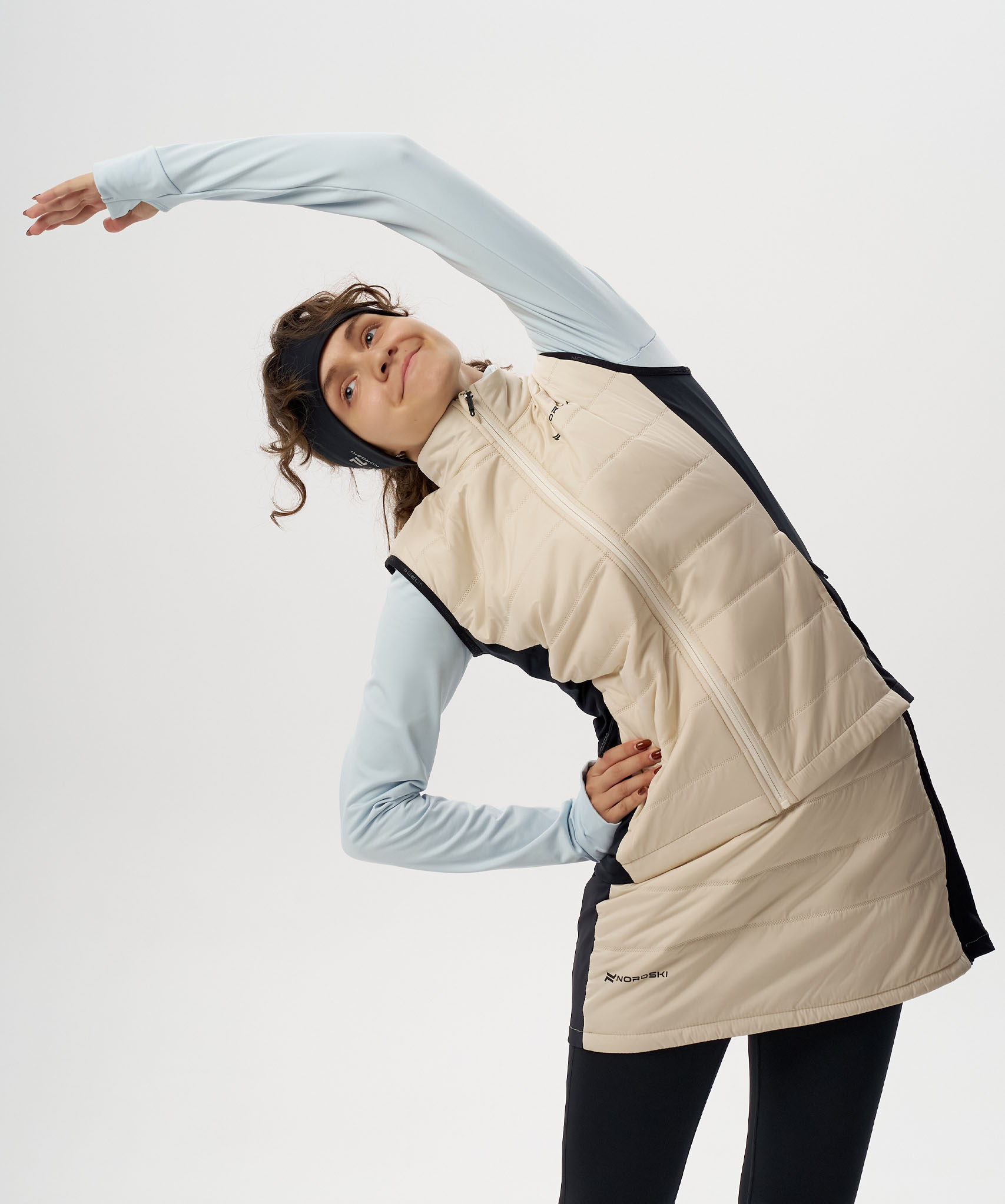 Жилет Nordski Hybrid Pro 2.0 Beige/Black W