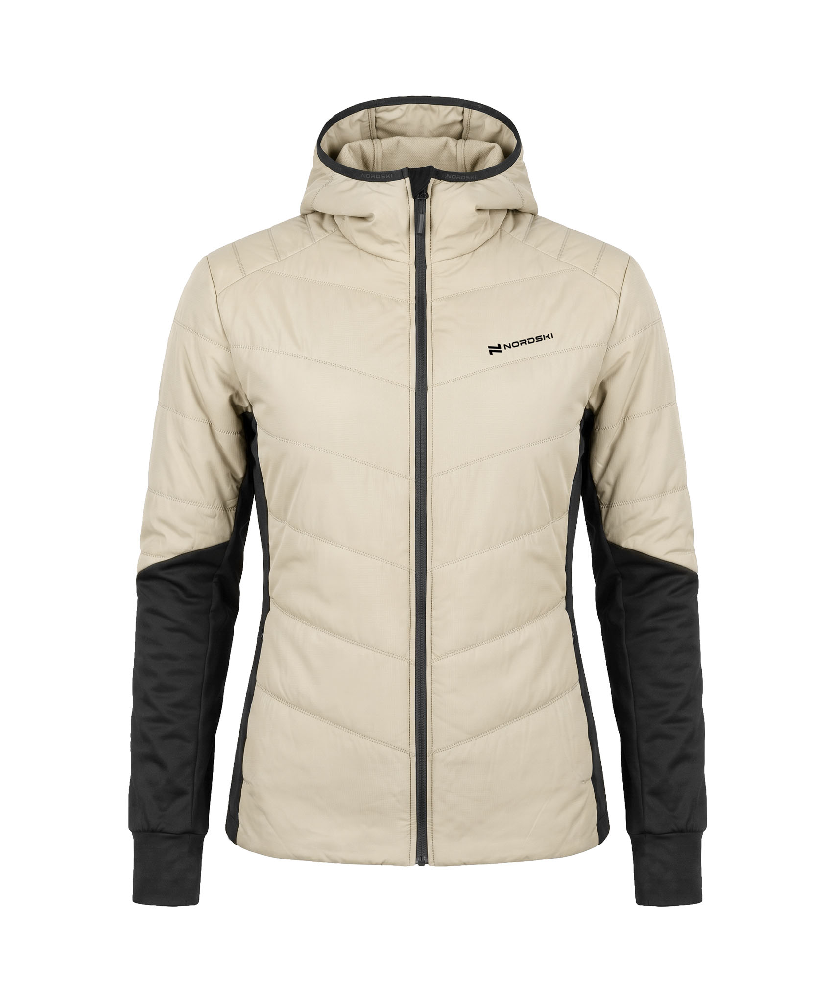 Куртка Nordski Hybrid Hood 2.0 Beige/Black W