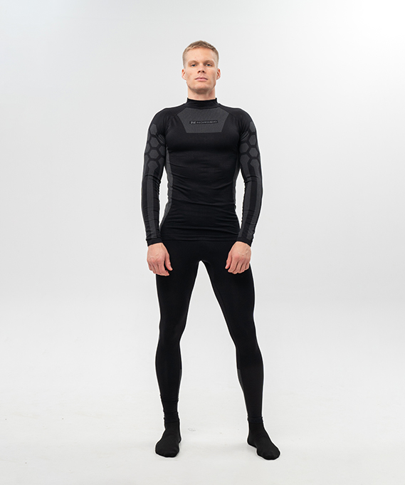 Комплект термобелья Nordski Snake Black/Grey