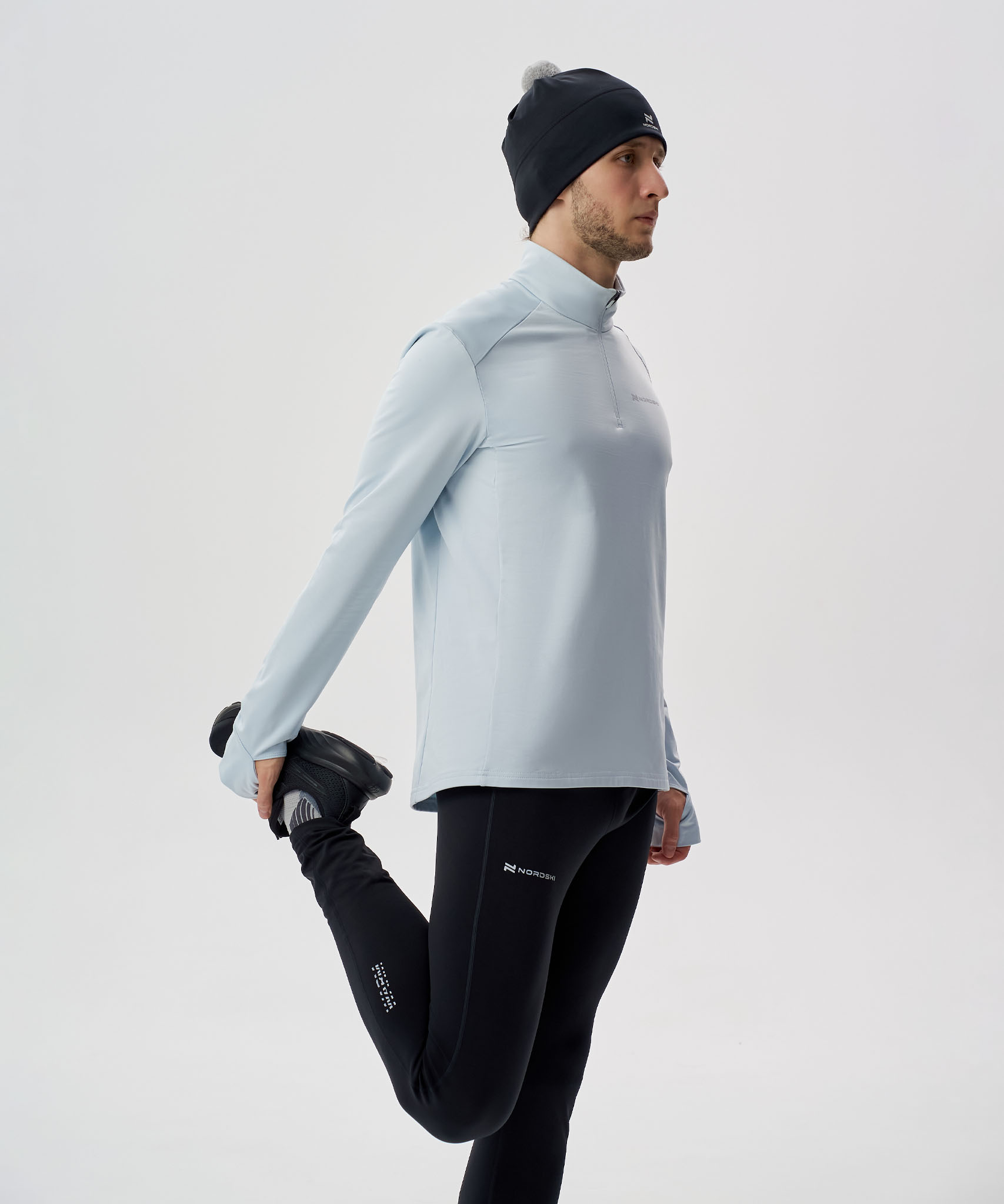 Лонгслив Nordski Warm 2.0 Pearl Blue