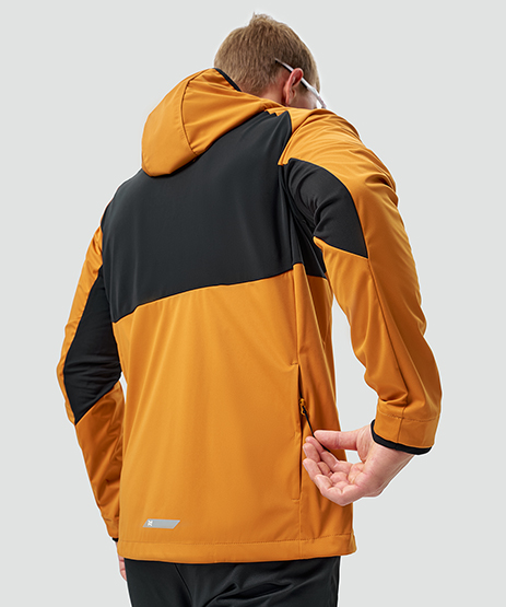 Тренировочная куртка Nordski PRO TOUR HOOD Bronze/Black