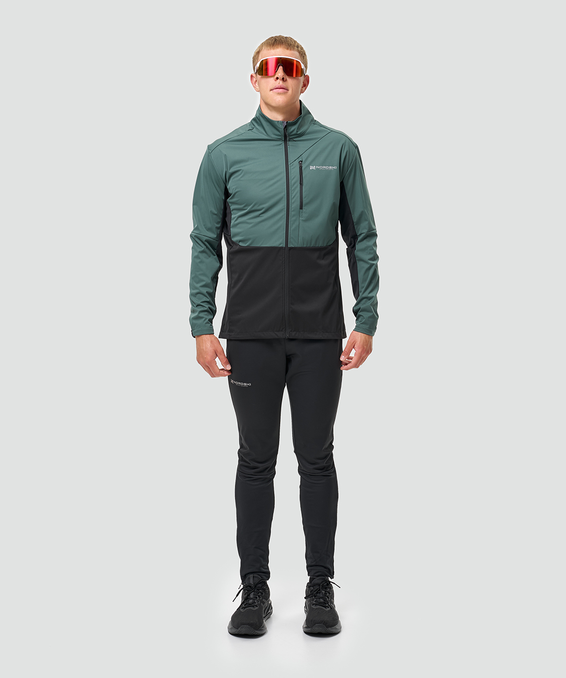 Тренировочная куртка Nordski PRO TOUR Dark Mint/Black