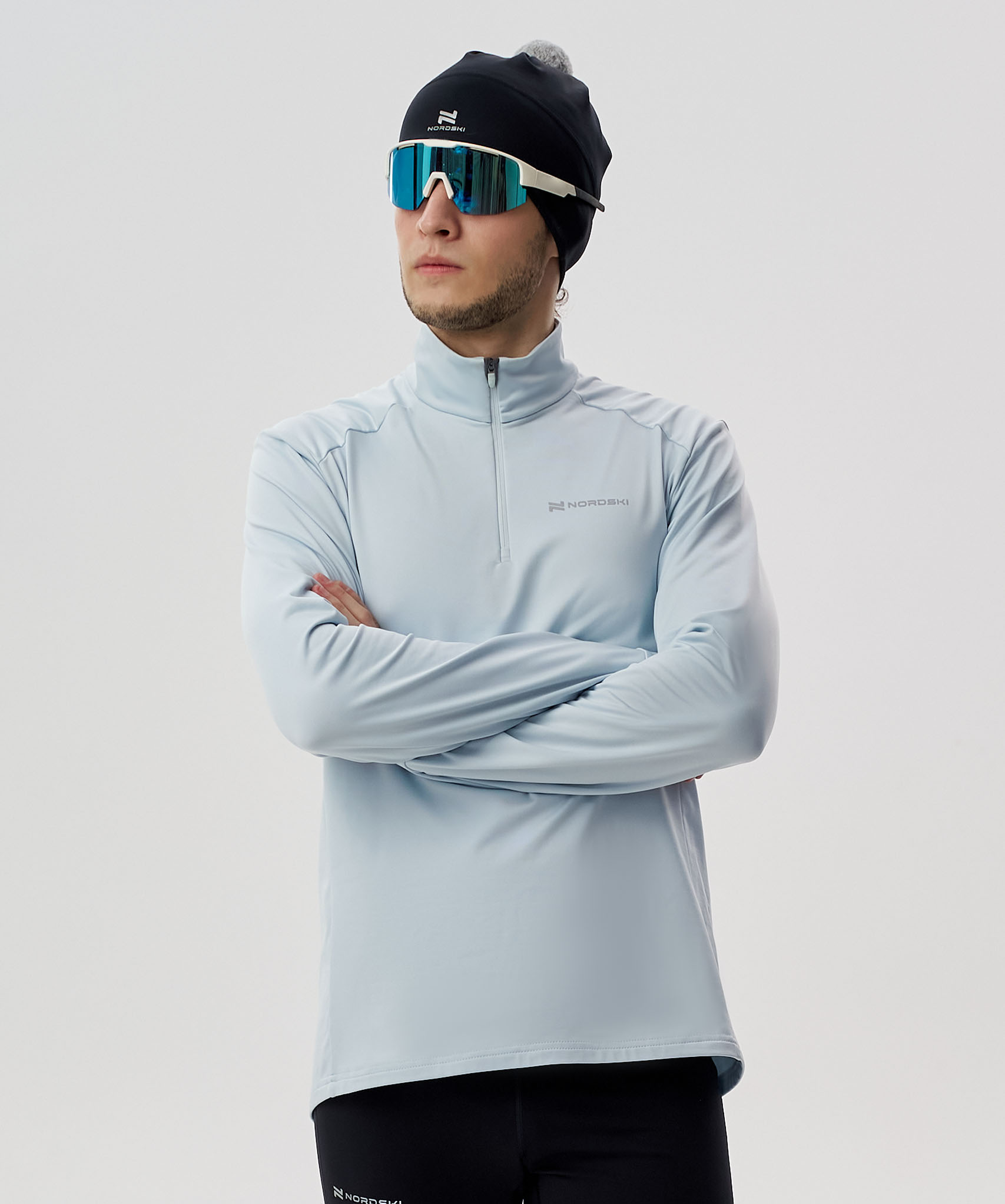 Лонгслив Nordski Warm 2.0 Pearl Blue