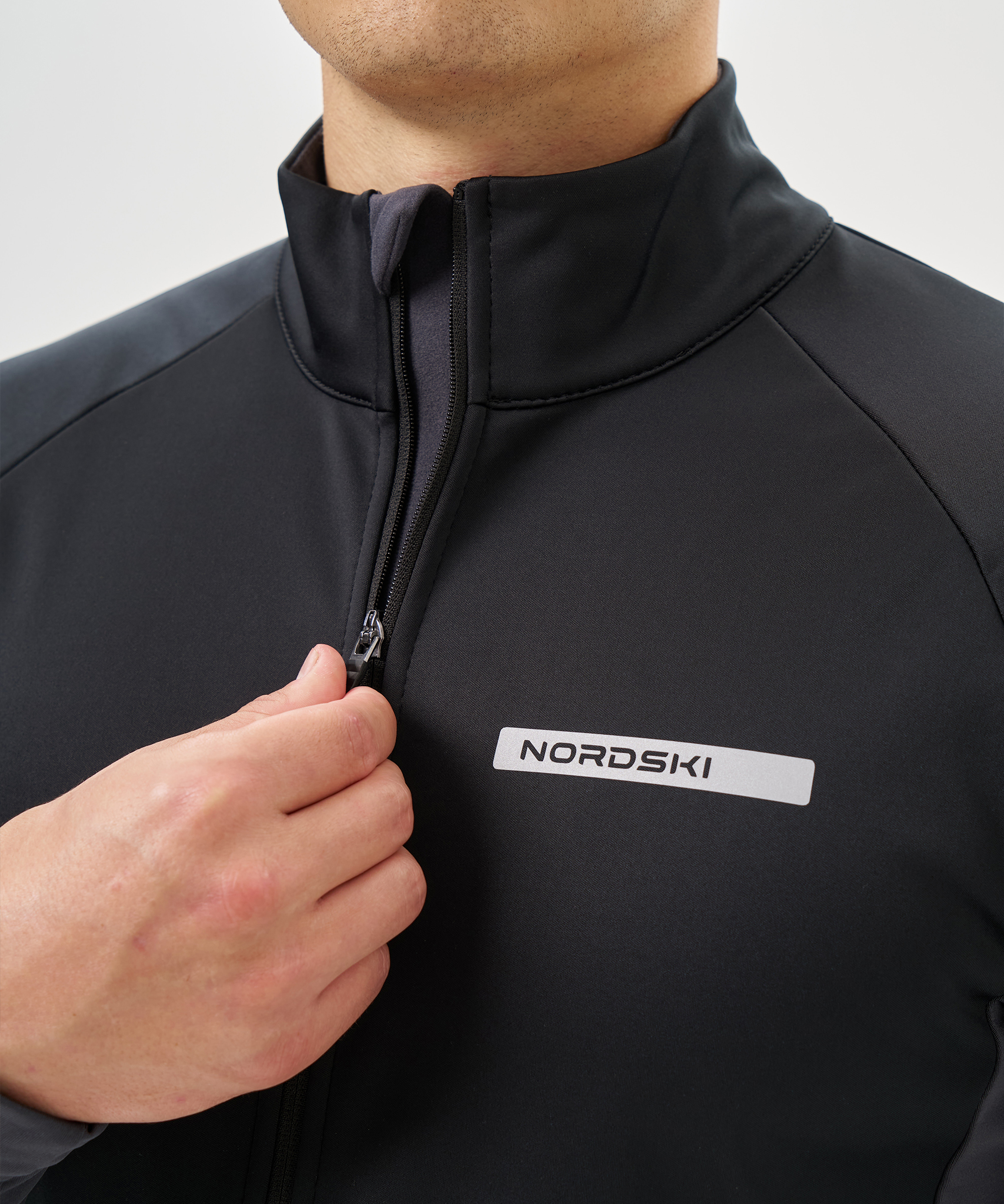 Тренировочная куртка Nordski Core Black/Grey