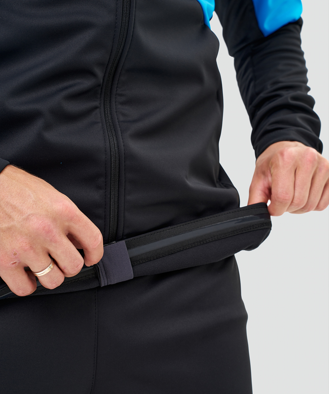 Тренировочная куртка Nordski Pro 2.0 Light Blue/Black