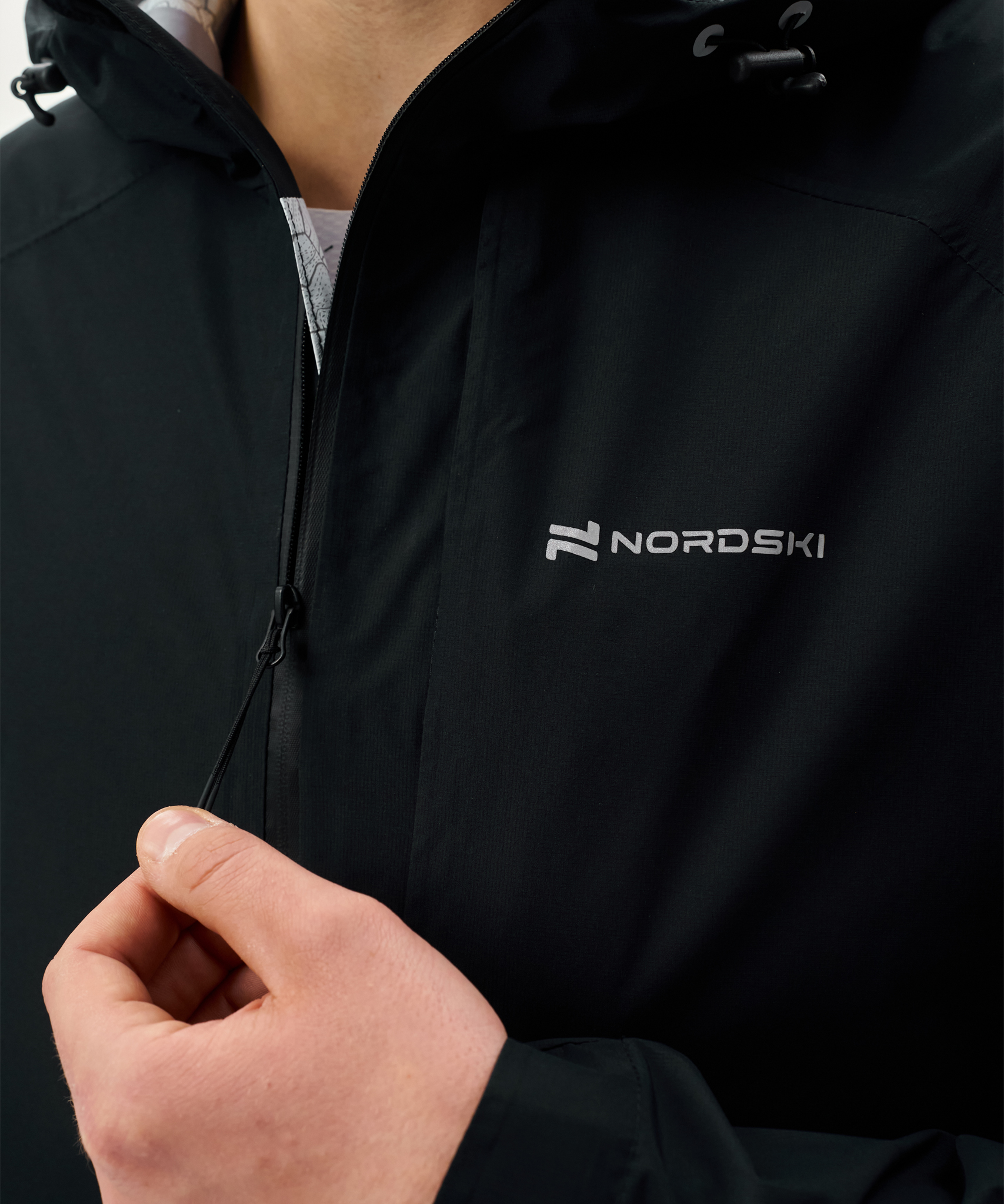 Ветровка мембранная Nordski Road Black