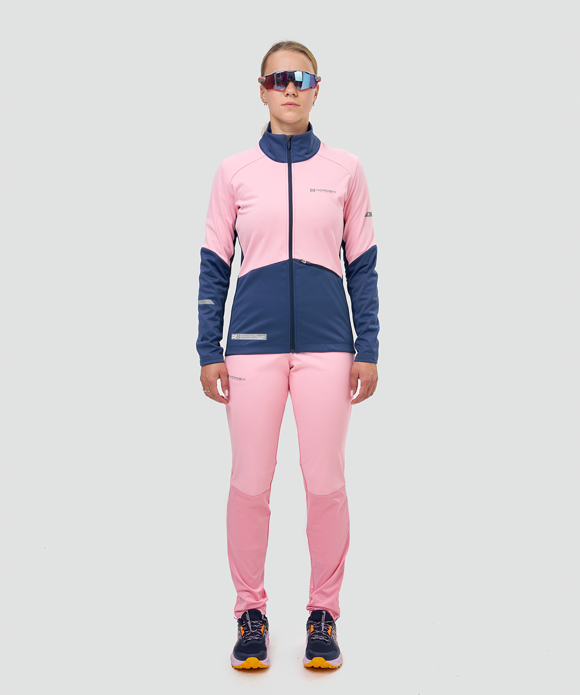 Тренировочная куртка Nordski Pro 2.0 Candy Pink/Blue W