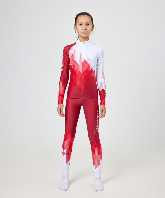 Гоночный костюм Nordski Jr. Race Red