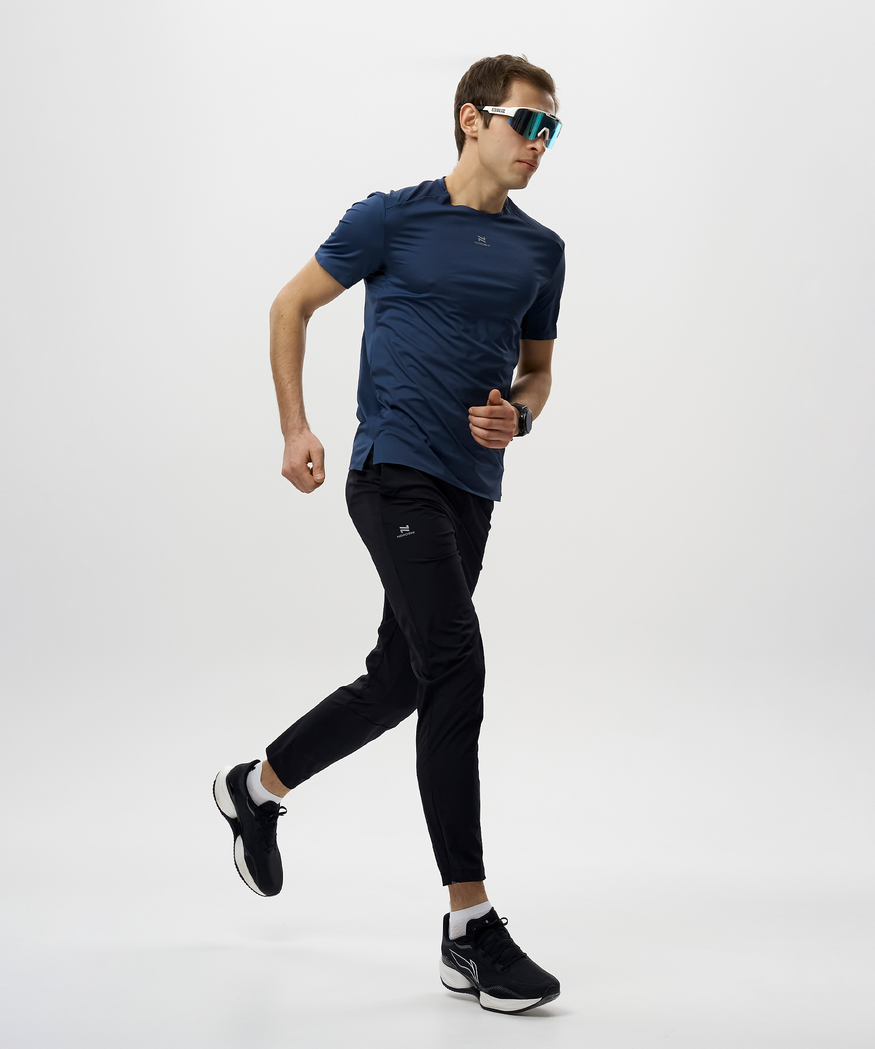 Брюки беговые Nordski Road Black