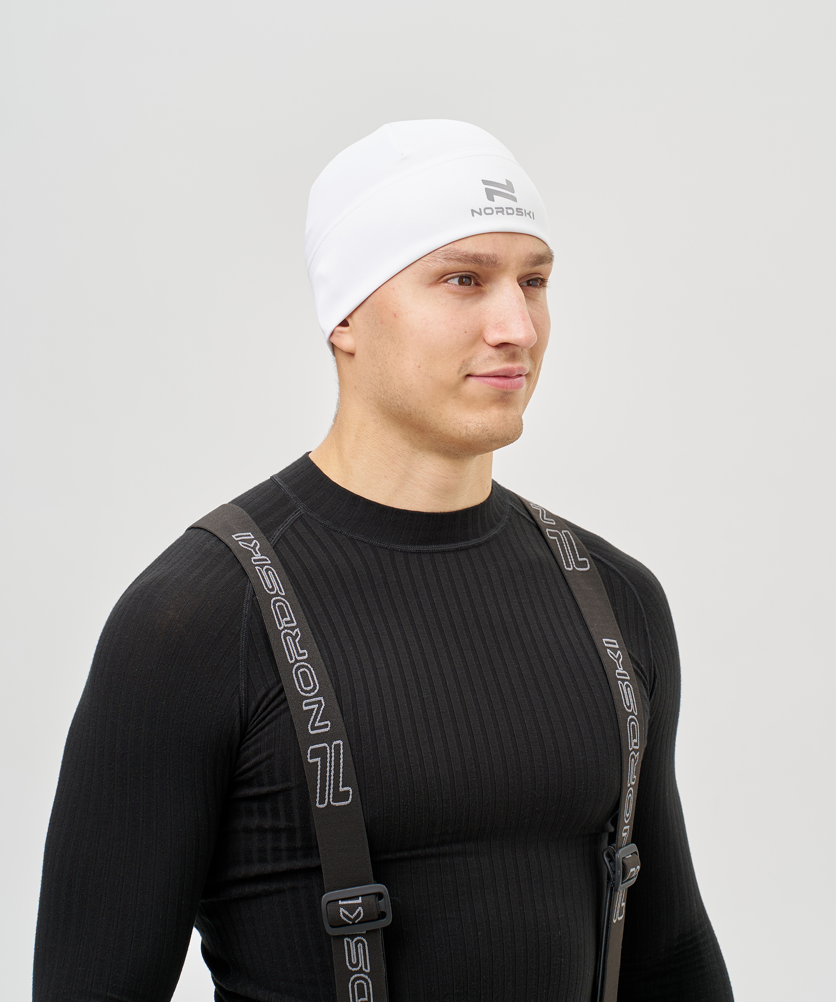 Тренировочная шапка Nordski Core White