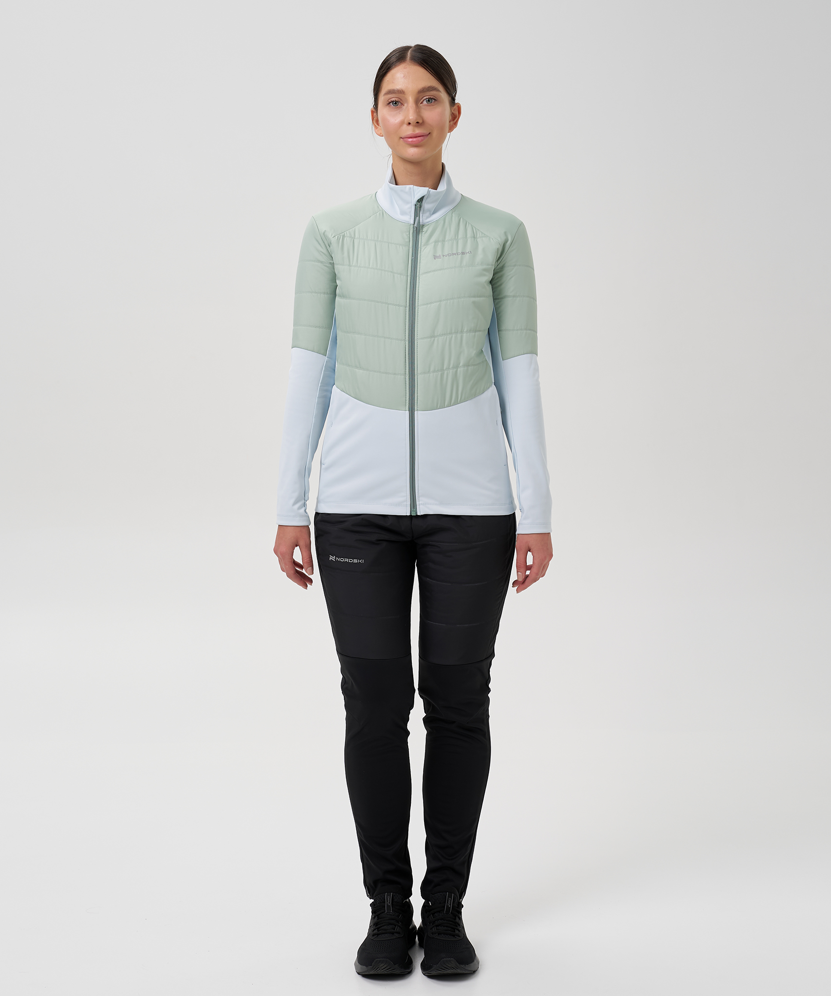 Куртка Nordski Hybrid Pro 2.0 Pearl Blue/Ice Mint W
