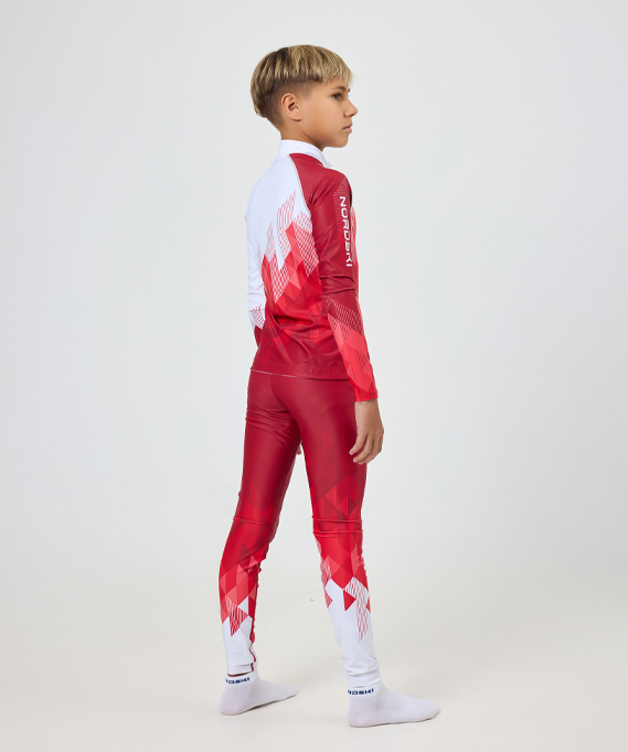 Гоночный костюм Nordski Jr. Race Red