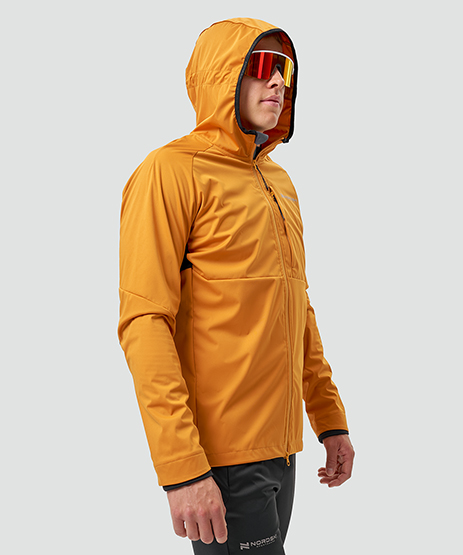 Тренировочная куртка Nordski PRO TOUR HOOD Bronze/Black